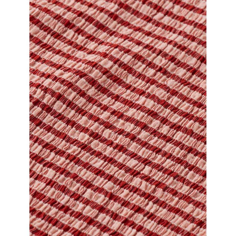 Scotch & Soda Structured Gingham Ls T-Shirt image number 2